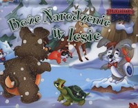 Boże Narodzenie w lesie Rozkładanki -  - książka