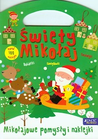 Święty Mikołaj Mikołajowe pomysły i naklejki -  - książka
