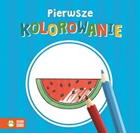 Pierwsze kolorowanie Niebieska -  - książka