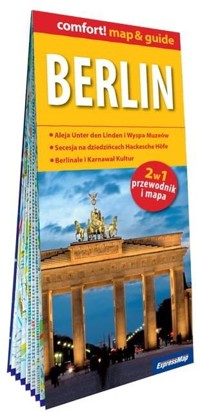 Comfort! map&guide Berlin 2w1 -  - książka