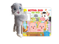 Kotka Sisi na wsi Książka z maskotką - Żukowski Jarek - książka