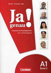 Ja genau! A1/2 Kurs- und Ubungsbuch + CD - Böschel Claudia, Giersberg Dagmar, Hägi, Sara - książka