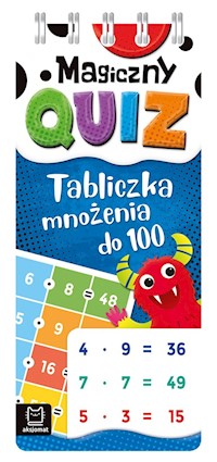 Magiczny quiz Tabliczka mnożenia do 100 - Bator Agnieszka - książka