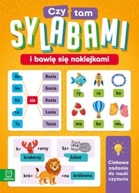 Czytam sylabami i bawię się naklejkami. - Bator Agnieszka - książka