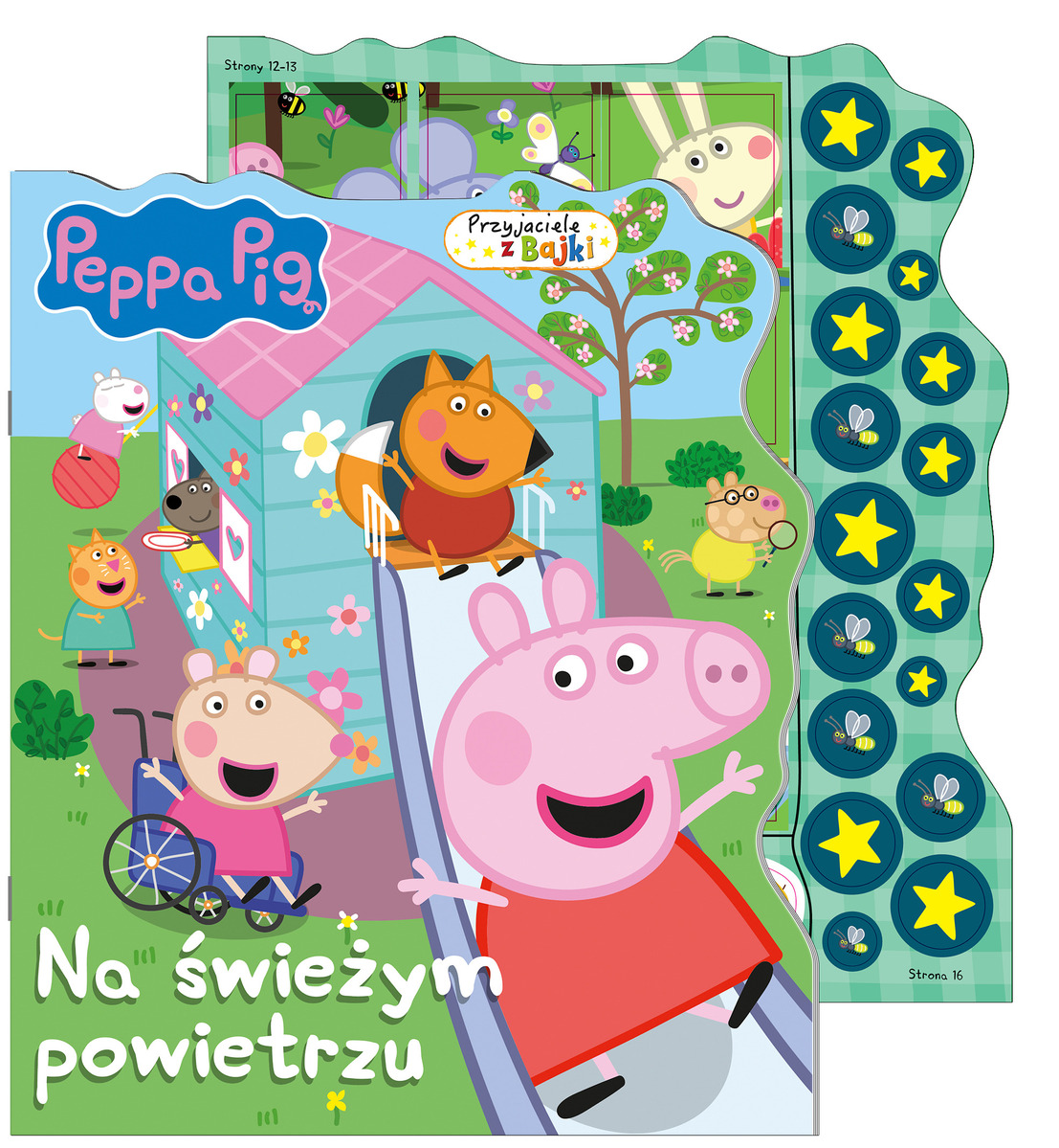Na świeżym powietrzu. Świnka Peppa. Przyjaciele z bajki - zbiorowa praca - książka