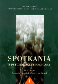 Spotkania z psychologią społeczną 1 -  - książka