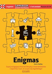 Angielski Gamebook z ćwiczeniami Enigmas - Kevin Hadley - książka