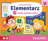Domowa Akademia Elementarz 6-latek poznaje cyfry - Straburzyńska Joanna - książka