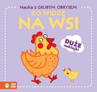 Nauka z grubym obrysem Co widzę na wsi -  - książka