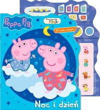Peppa Pig Przyjaciele z bajki Noc i dzień -  - książka