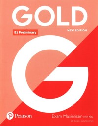 Gold B1 Preliminary New Edition Exam Maximiser - Burgess Sally, Newbrook Jacky - książka