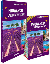 Prowansja i Lazurowe Wybrzeże light przewodnik + mapa - Hanaf Grażyna, Jabłoński, Piotr Wolak Magdalena - książka