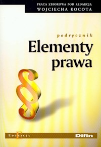 Elementy prawa Podręcznik -  - książka