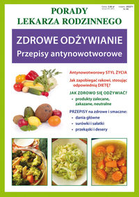 Zdrowe odżywianie Przepisy antynowotworowe -  - książka