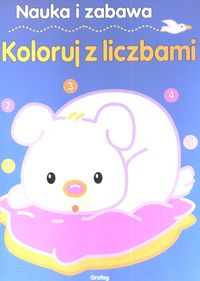 Nauka i zabawa Koloruj z liczbami -  - książka