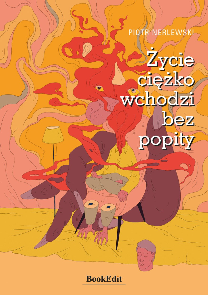 Okładka:Życie ciężko wchodzi bez popity 