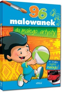 96 malowanek dla małego artysty - zbiorowa praca - książka
