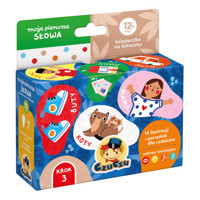 CzuCzu Moje pierwsze słowa Książeczka na kółeczku dla dzieci 12 mies.+ -  - książka