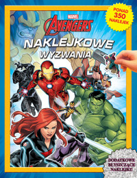 Naklejkowe wyzwania. Marvel Avengers - White Erika - książka