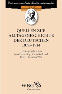 Quellen zur Alltagsgeschichte der Deutschen 1871 – 1914 - Jens Flemming - ebook