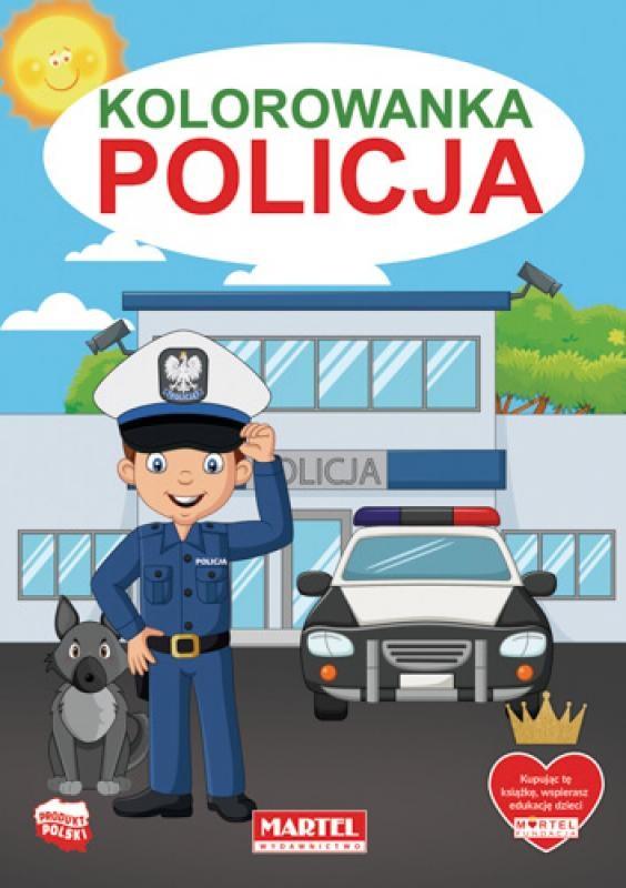 Kolorowanka Policja - zbiorowa praca - książka