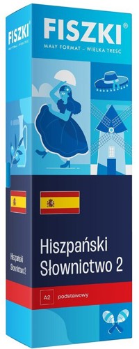 Hiszpański. Fiszki - Słownictwo 2. Poziom A2 - Kinga Perczyńska - książka