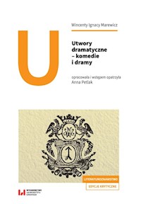 Utwory dramatyczne - komedie i dramy - Marewicz Wincenty Ignacy - książka
