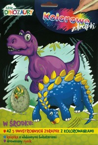 Lubię Dinozaury Kolorowe zdrapki cz.1 -  - książka