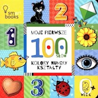 Moje pierwsze 100 słów Kolory numery kształty -  - książka