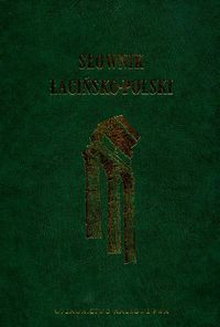 Słownik łacińsko-polski Tom 1 -  - książka