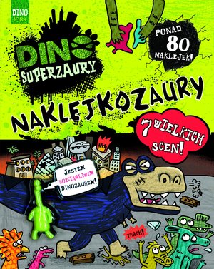 Dino Superzaury. Naklejkozaury - Andrew Davidson - książka