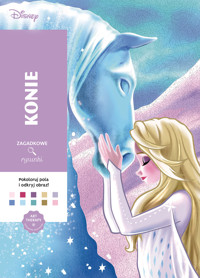 Art therapy. Kolorowanka antystresowa. Disney. Konie. Zagadkowe rysunki - Sophie Marie - książka