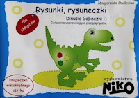 Rysunki rysuneczki Dinusia Gąbeczki - Podleśna Małgorzata - książka