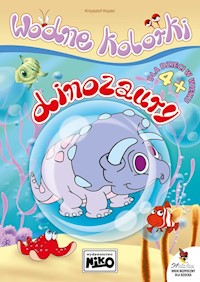 Wodne kolorki dinozaury - Kopeć Krzysztof - książka