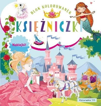 Blok kolorowanek. Księżniczki - zbiorowa praca - książka