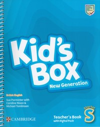 Kid's Box New Generation Starter Teacher's Book with Digital Pack British English - Parminter Sue, Nixon Caroline, Tomlinson Michael - książka