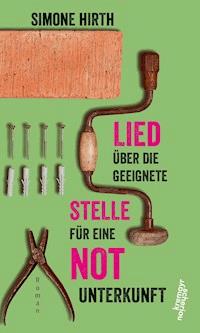 Lied über die geeignete Stelle für eine Notunterkunft - Simone Hirth - ebook