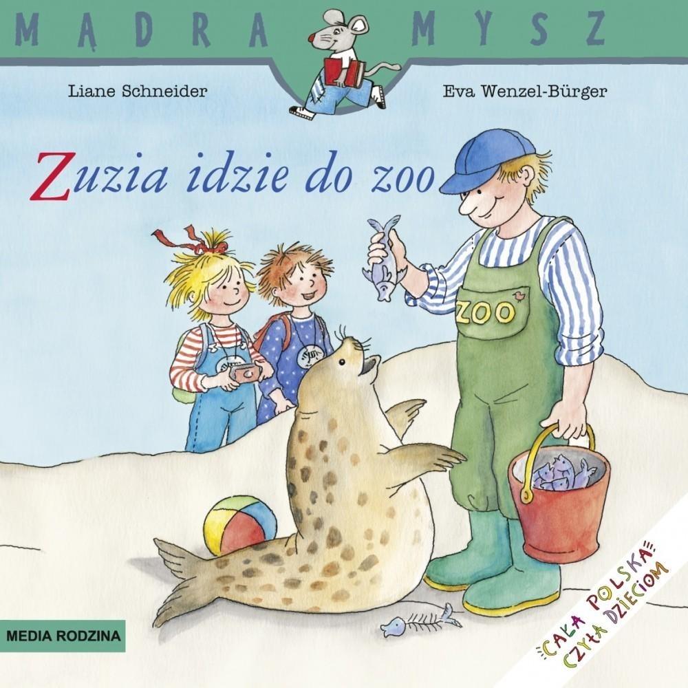 Mądra mysz. Zuzia idzie do zoo - Liane Schneider - książka