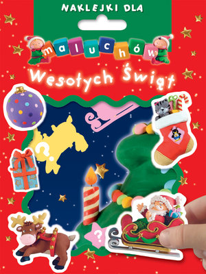 Naklejki dla maluchów. Wesołych Świąt - zbiorowa praca - książka