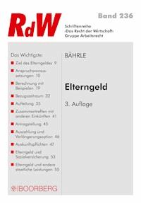 Elterngeld - Ralph Jürgen Bährle - ebook