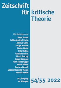 Zeitschrift für kritische Theorie / Zeitschrift für kritische Theorie, Heft 54/55 - Sonja Buckel - ebook