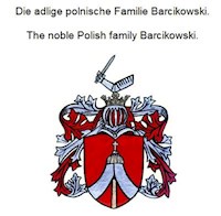 Die adlige polnische Familie Barcikowski. The noble Polish family Barcikowski. - Werner Zurek - ebook