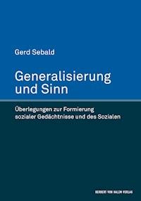 Generalisierung und Sinn - Gerd Sebald - ebook