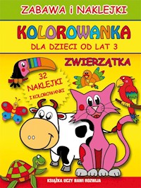 Kolorowanka dla dzieci od lat 3 Zwierzątka - Superson Mateusz, Guzowska Beata - książka