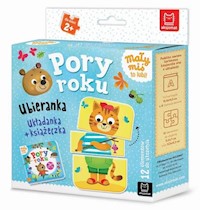 Mały miś to lubi! Pory roku Ubieranka Układanka + książeczka -  - książka