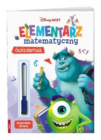 Disney uczy mix Elementarz matematyczny Ćwiczenia -  - książka