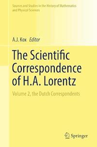 The Scientific Correspondence of H.A. Lorentz -  - ebook