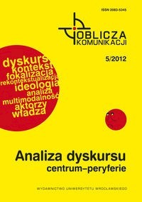 Analiza dyskursu: centrum-peryferie -  - książka
