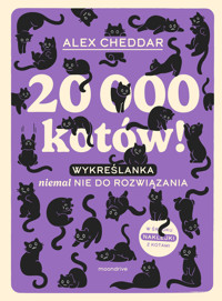 20 000 kotów! Wykreślanka niemal nie do rozwiązania - Alex Cheddar - książka
