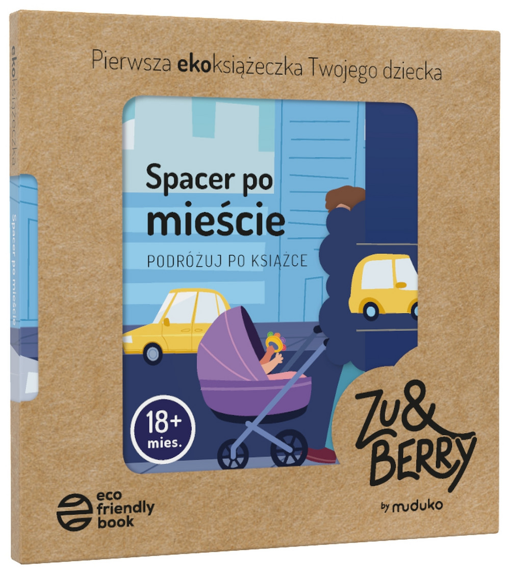 Spacer po mieście. Podróżuj po książce 18 miesięcy+ - zbiorowa praca - książka